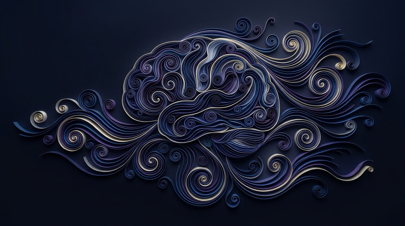 Slow-Wave Delta Sleep Architecture & Astrocytic Glymphatic Cleansing in Frameless Papercraft