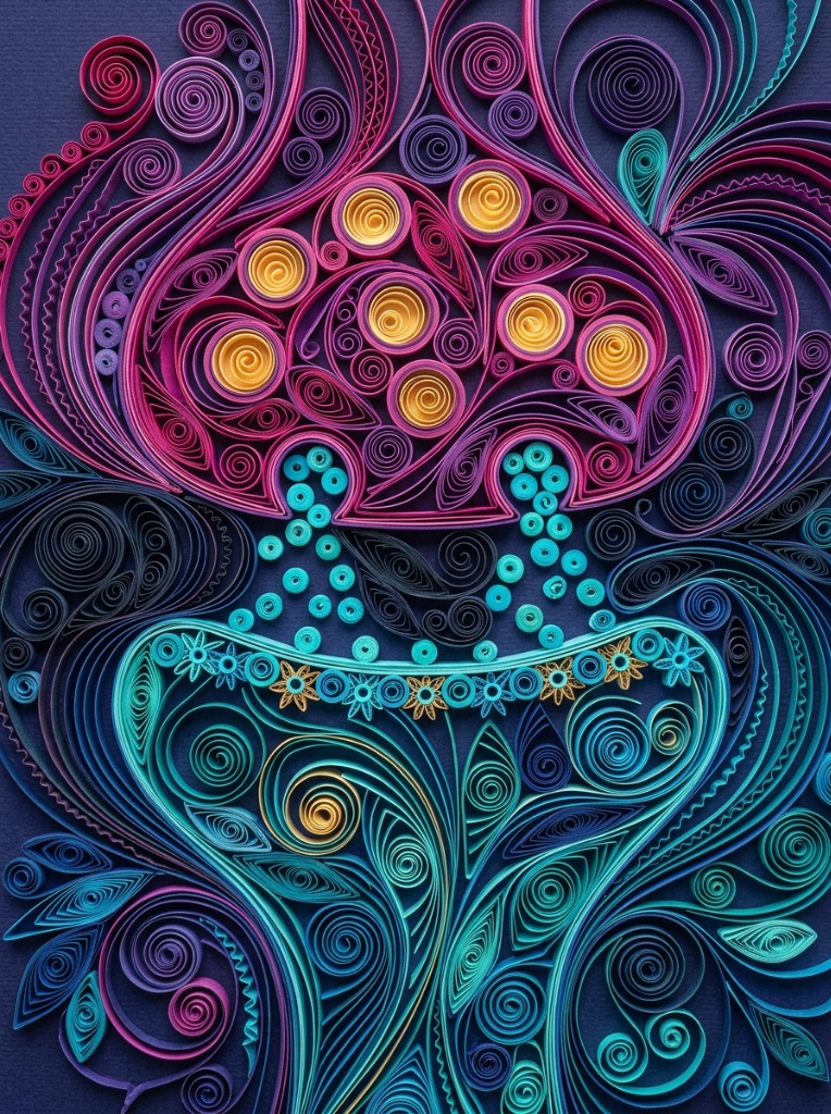 Synaptic Transmission & Neurovascular Coupling in 3D Paper Quilling
